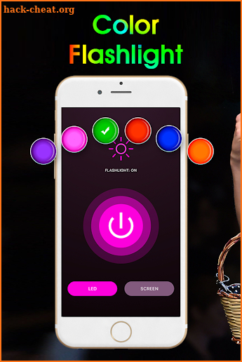 Color Flashlight Alerts: Call screenshot
