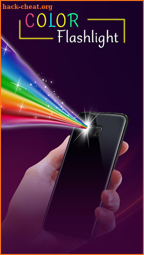 Color Flashlight : Torch LED Flash On Call & SMS screenshot