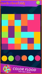 Color Flood Free Game screenshot