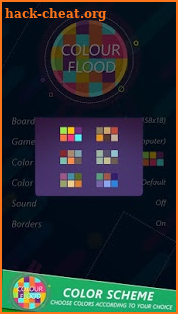 Color Flood Free Game screenshot