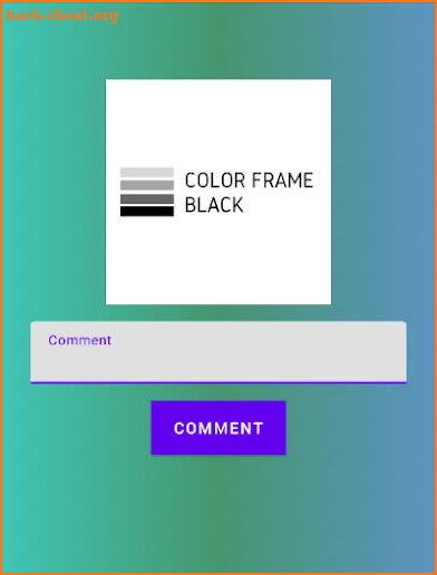 Color Frame Black screenshot