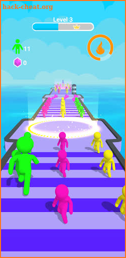 Color Giant Blob Runner screenshot