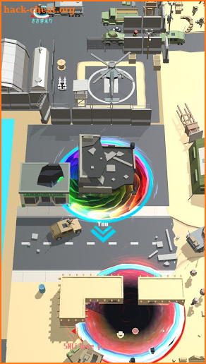 Color Hole - 3d hole io games screenshot