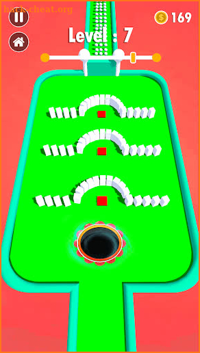 color hole bump 3d games for free- black hole game screenshot