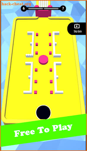 Color Hole vs Ball - Black Hole Games 3D screenshot