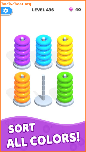 Color Hoop Stack - Sort Puzzle screenshot