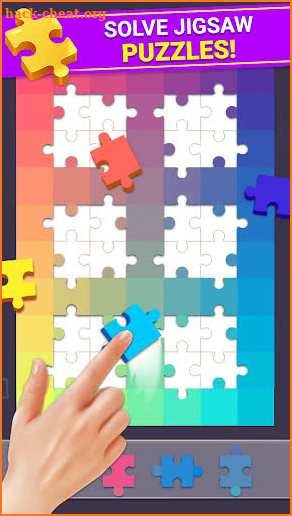 Color Jigsaw - Hue Puzzle Game screenshot