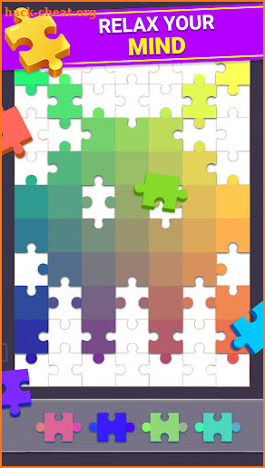 Color Jigsaw - Hue Puzzle Game screenshot