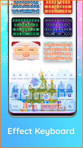 Color Keyboard, Christmas Keyboard 2019 screenshot