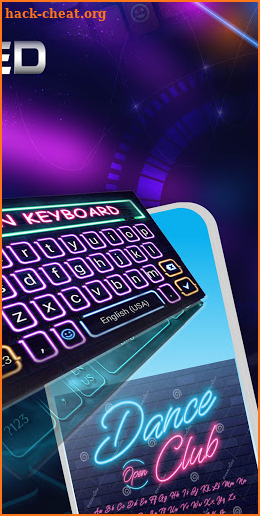 Color Keyboard - Neon Keyboard Skin - Led Keyboard screenshot