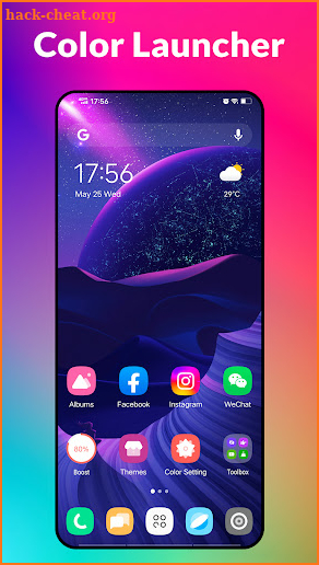 Color Launcher, cool themes screenshot