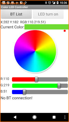 Color LED Controller screenshot