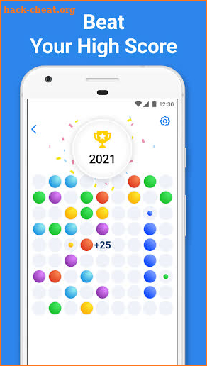 Color Lines - Classic Bubble Game screenshot
