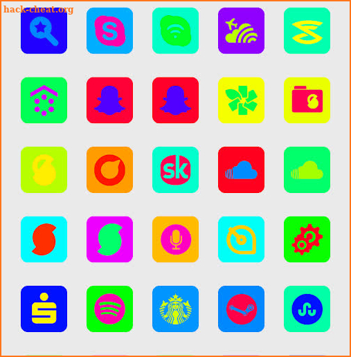 Color Madness UI - Icon Pack screenshot