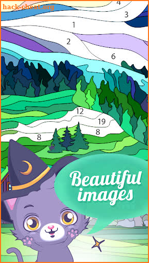 Color Magic - Paint by numbers screenshot