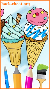 Color Me Ice Cream - Sweet Treat Summer Fun screenshot
