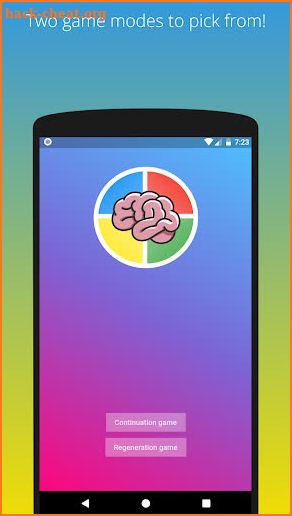 Color Memory Game screenshot