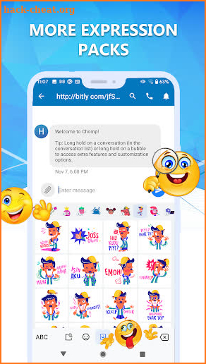 Color Message screenshot