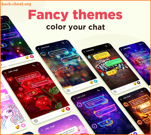 Color Messenger - SMS, Message screenshot