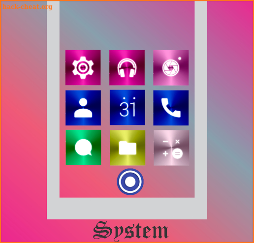 Color Metal 1 - Icon Pack screenshot