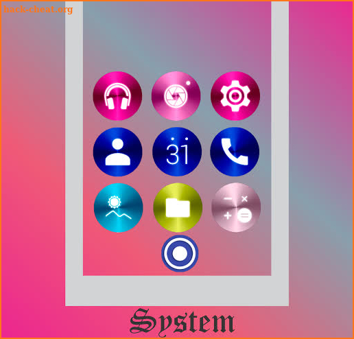 Color Metal - Icon Pack screenshot
