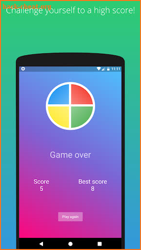 Color Name Skill Game screenshot
