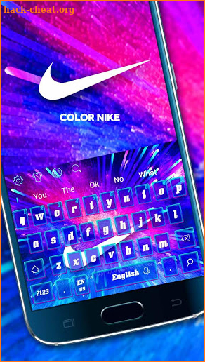 Color Nike Keyboard screenshot