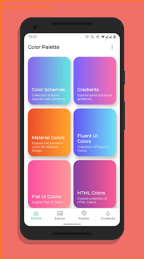 Color Palette - Extract/Create Colors & Gradients screenshot