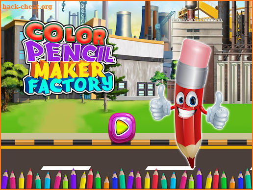 Color Pencil Maker Factory: Craft Colorful Pen screenshot