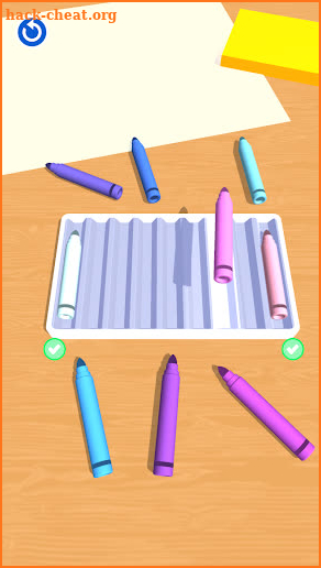 Color Pencil Sort screenshot