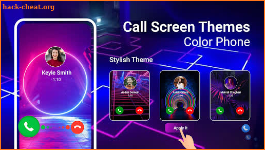 Color Phone Call Screen Theme screenshot
