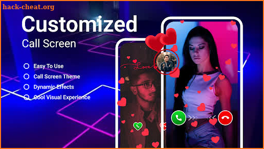 Color Phone Call Screen Theme screenshot