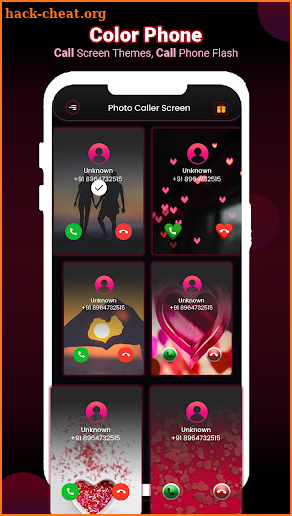 Color Phone - Call Screen Themes, Call Phone Flash screenshot
