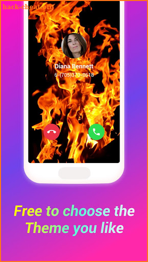 Color Phone Screen-Color Call, Caller Flash Themes screenshot
