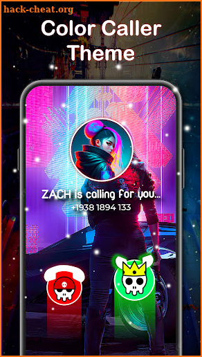 Color Phone Theme: Call Screen screenshot