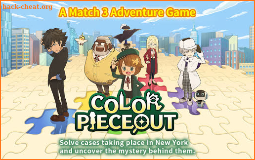 COLOR PIECEOUT [ Match 3 and Mystery Adventure ] screenshot
