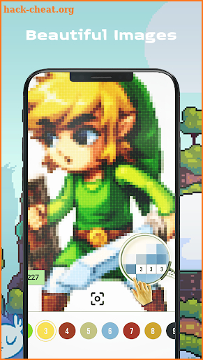Color Pixel - Super Heroes screenshot