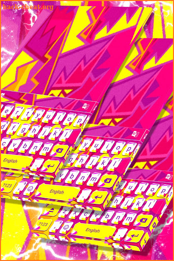 Color Pop Keyboard Theme screenshot