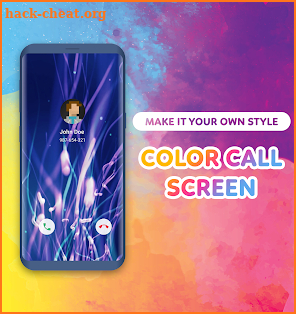 Color Screen - Call flash, Call screen theme screenshot