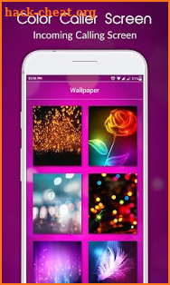 Color Screen-color phone, call flash,call reminder screenshot