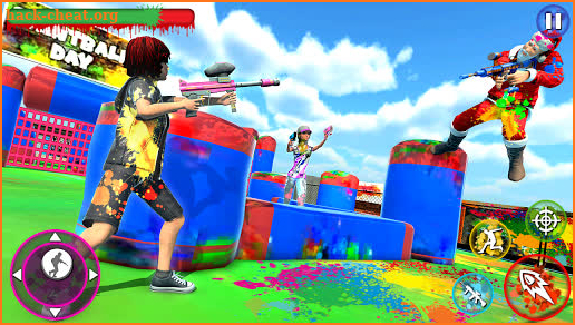 Color Shooting Paintball: Paintball Shooting Arena screenshot