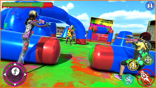Color Shooting Paintball: Paintball Shooting Arena screenshot