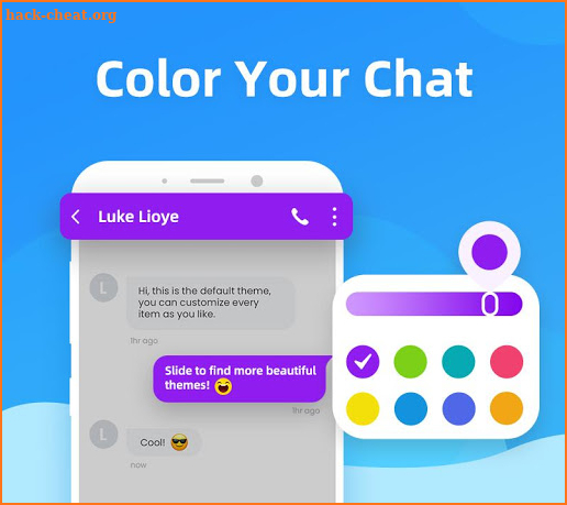 Color SMS - Free Themes, Customize screenshot