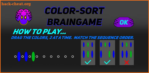 Color-Sort Brain Game screenshot
