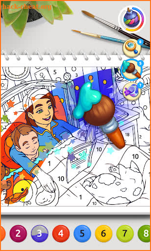 Color Stories: coloring casino & paint art gallery screenshot