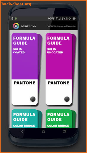 Color theory & Pantone Premium screenshot