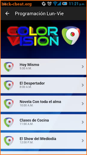 Color Visión screenshot