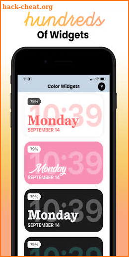 Color Widgets screenshot