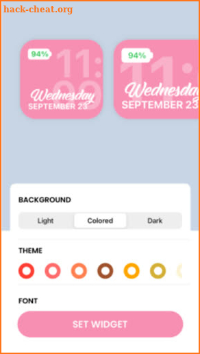 Color Widgets Wallpapers screenshot