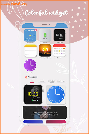 Color Widgets, Widgets iOS 15 screenshot